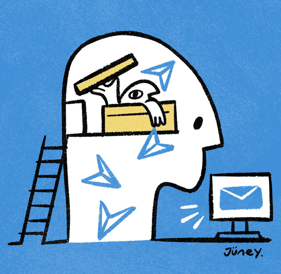 Conceptual Illo - Quiet Quitting