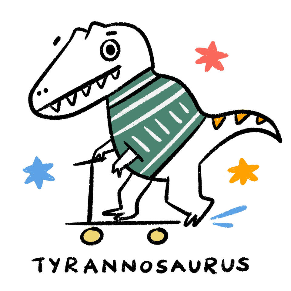 Merry Dino Tyrannosaurus
