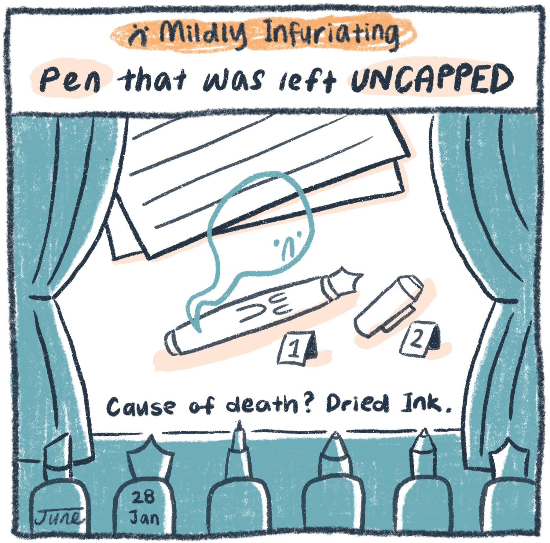 Uncapped Pen