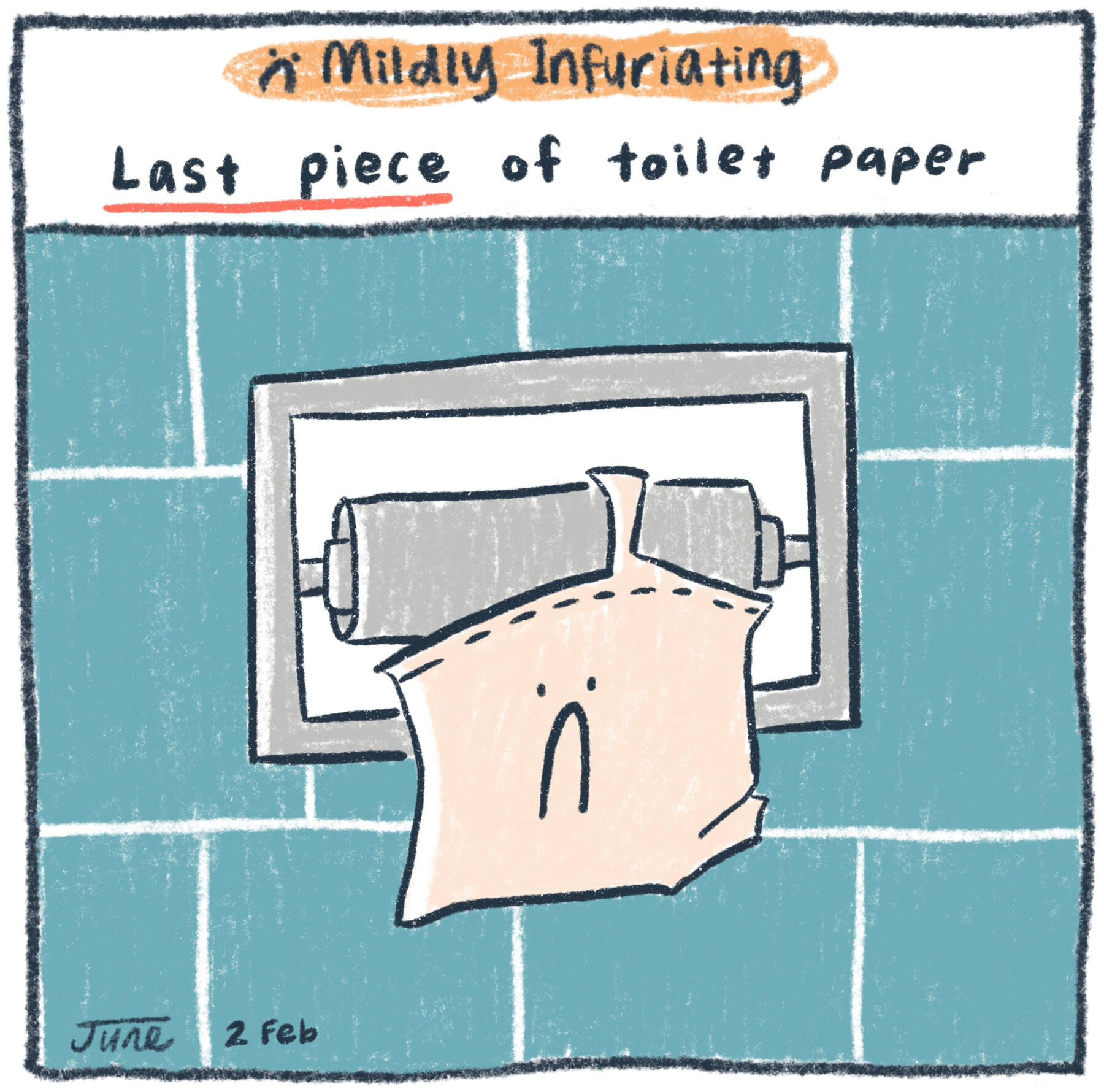 Last Piece of Toilet Paper